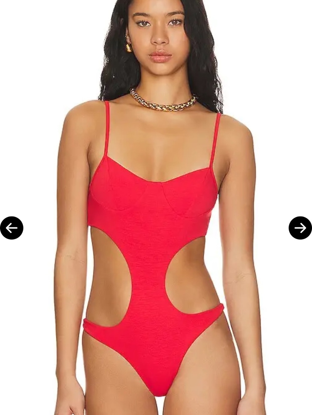 INDAH
Pretty Please Bodysuit In Red - Picture 2 of 7